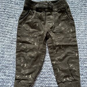 🦋Kids Dinosaur Print Jogger Pants - Black🦋